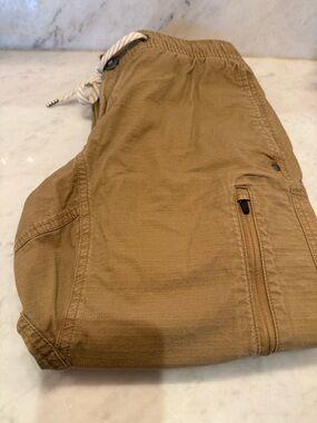 Vuori Men's Ripstop Tan Climber Pants Size Small